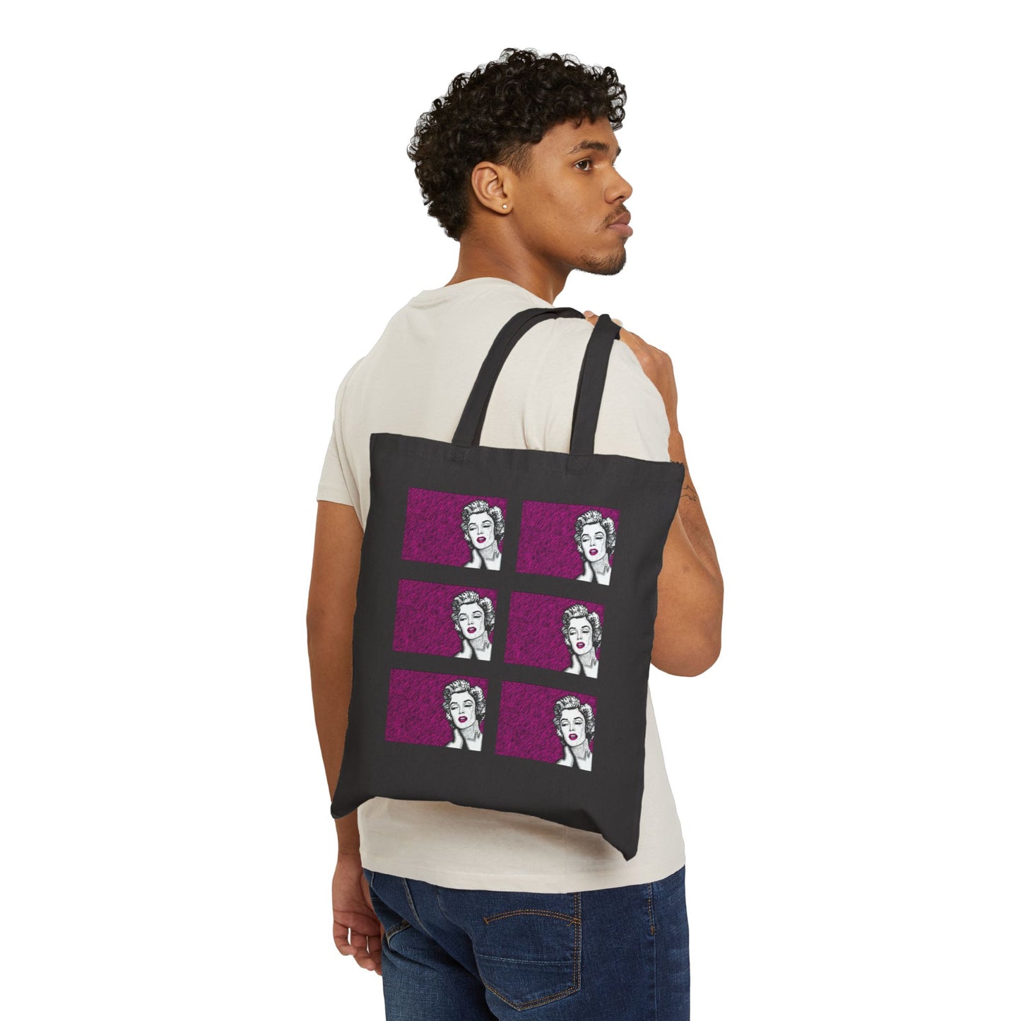 "Iconic Beauty" Canvas Tote Bag