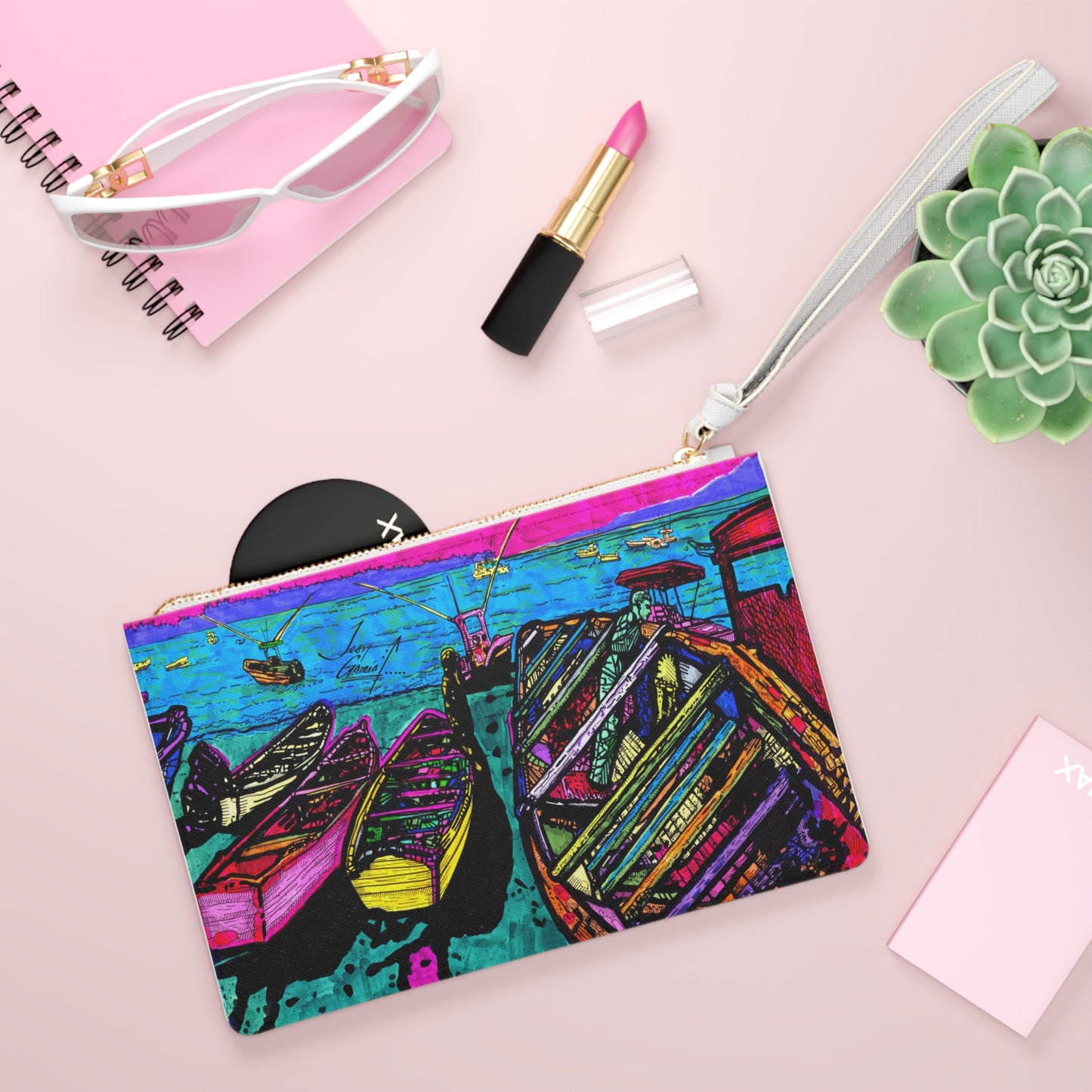 "Landscapes" Clutch Bag