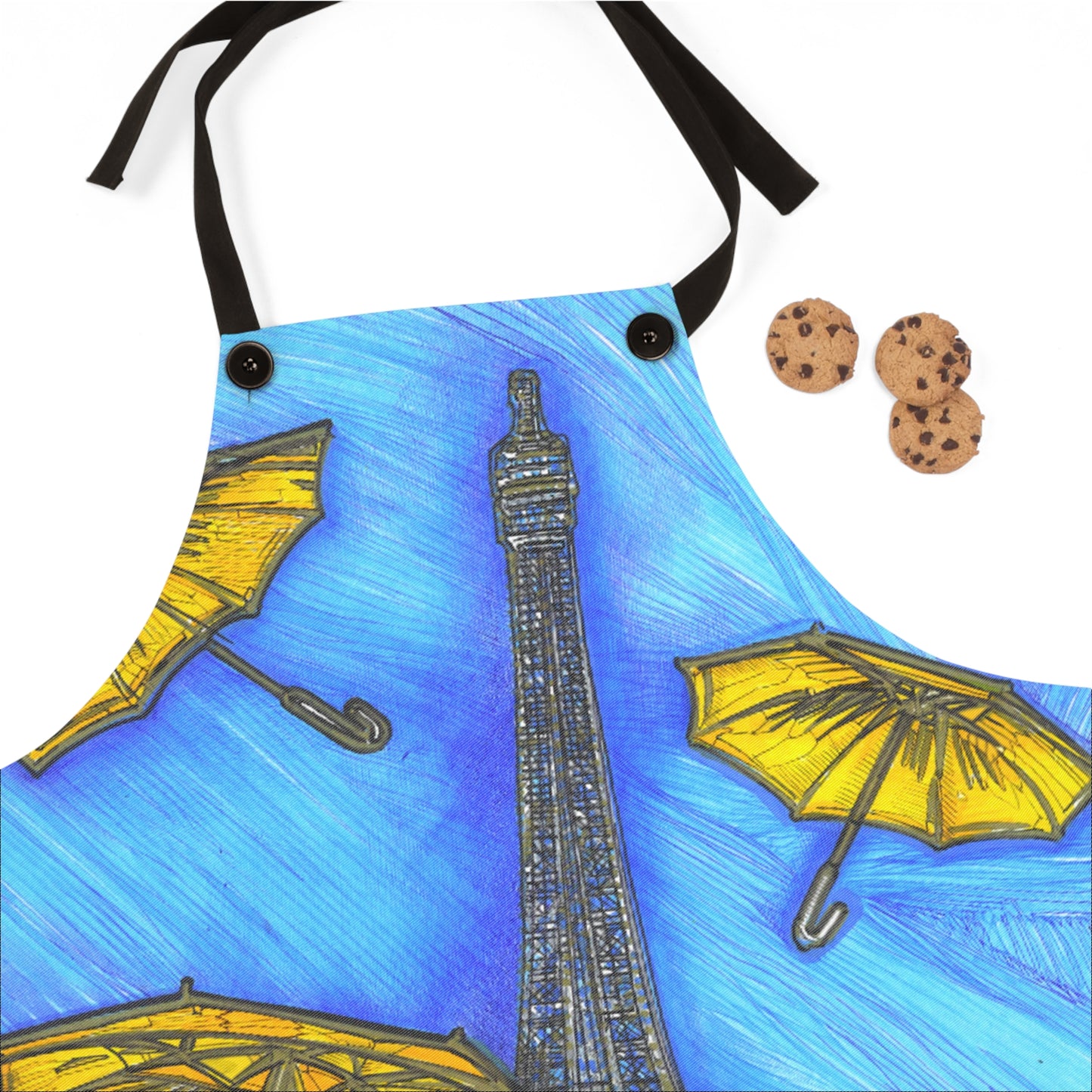 "Paris City" Poly Twill Apron