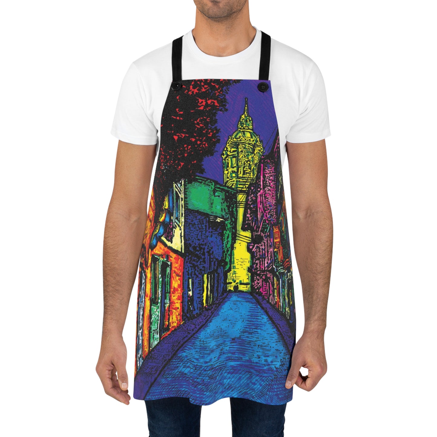 "Ciudad Colorida" Poly Twill Apron