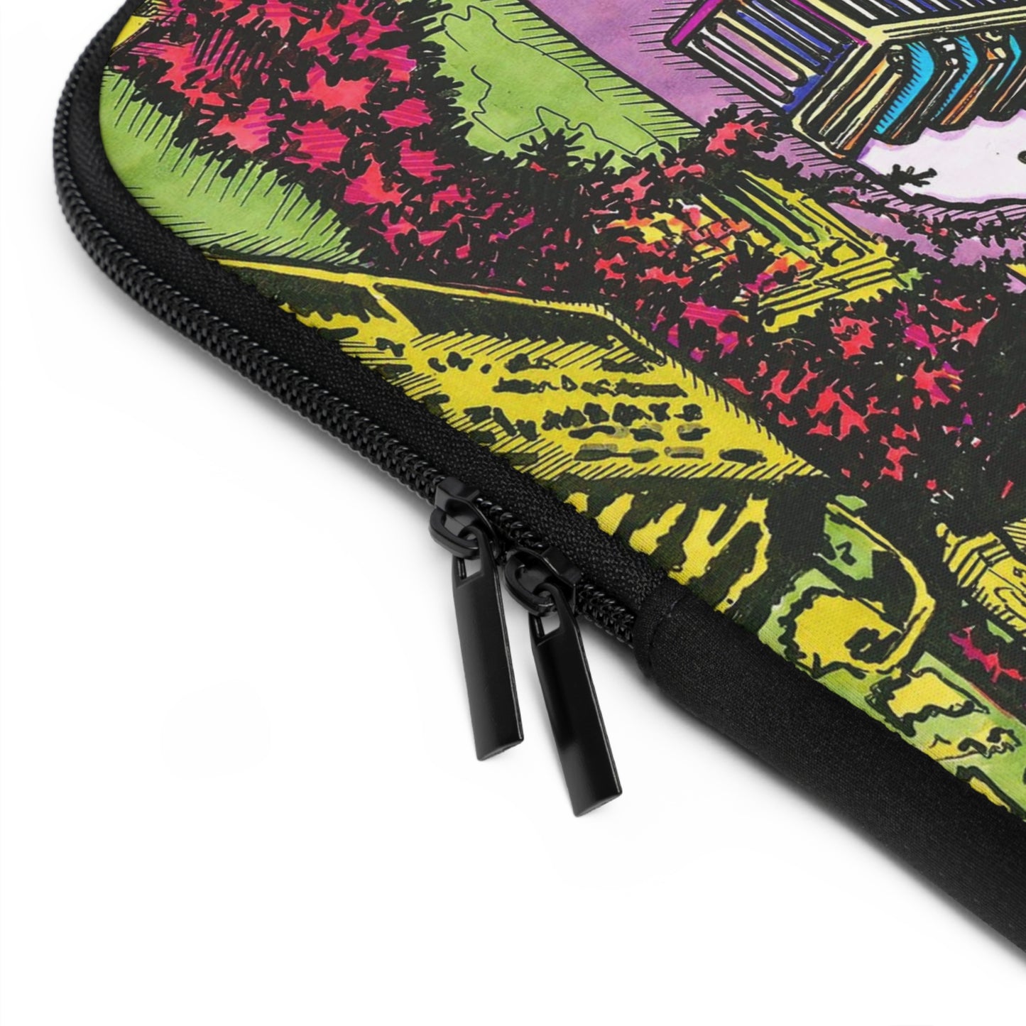 "Cartagena de Indias: Calle del Sargento Mayor" Funda para portátil