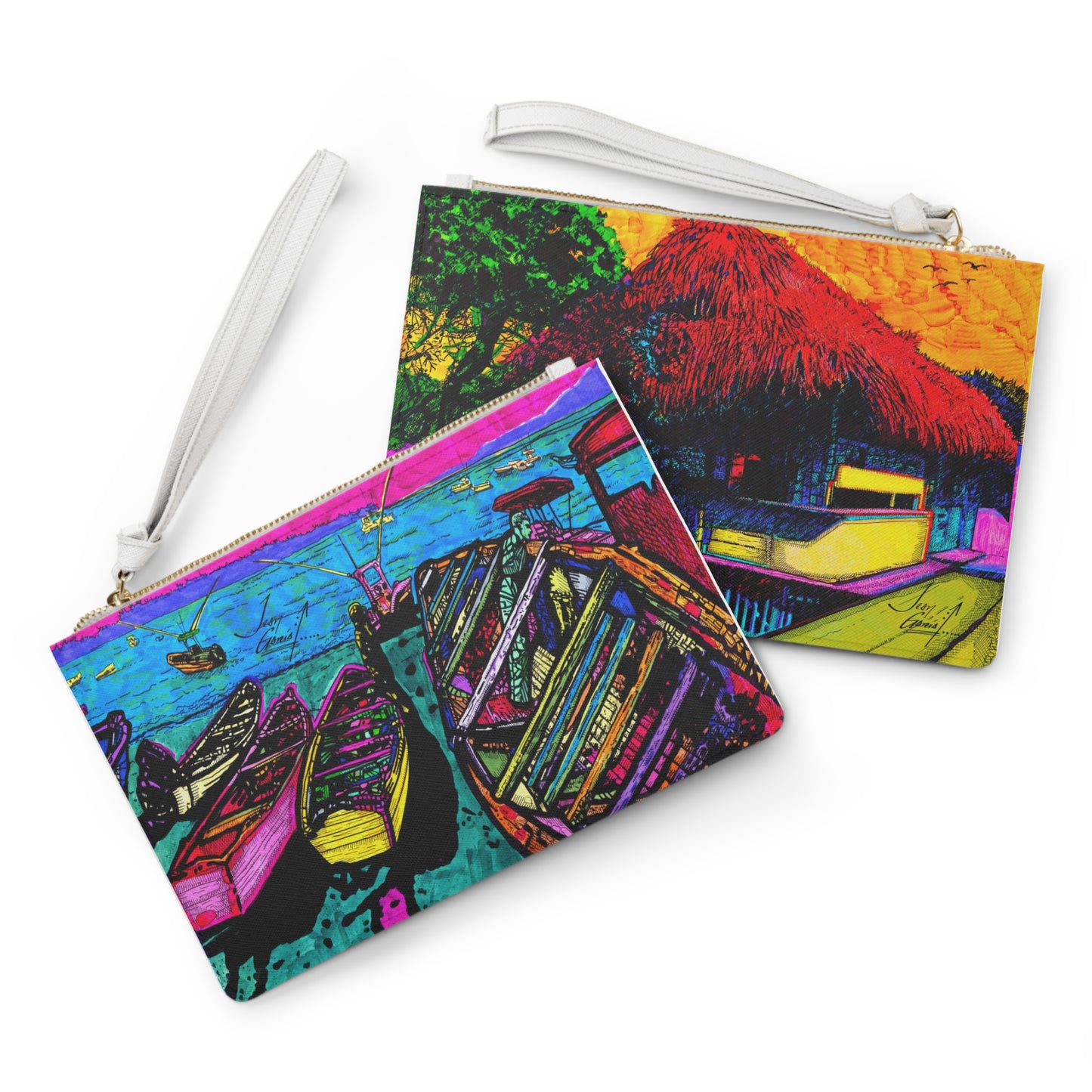"Landscapes" Clutch Bag