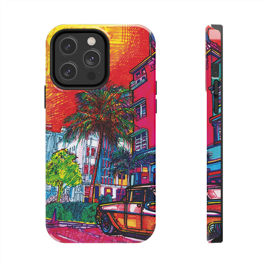 "Magical Sunset" Custom iPhone Case