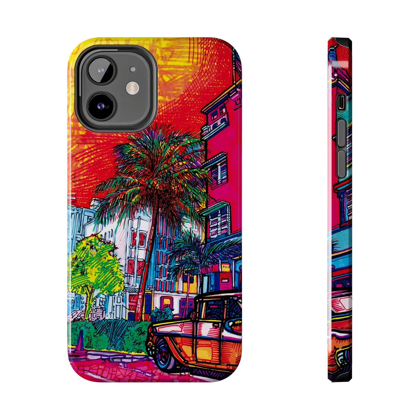 "Magical Sunset" Custom iPhone Case