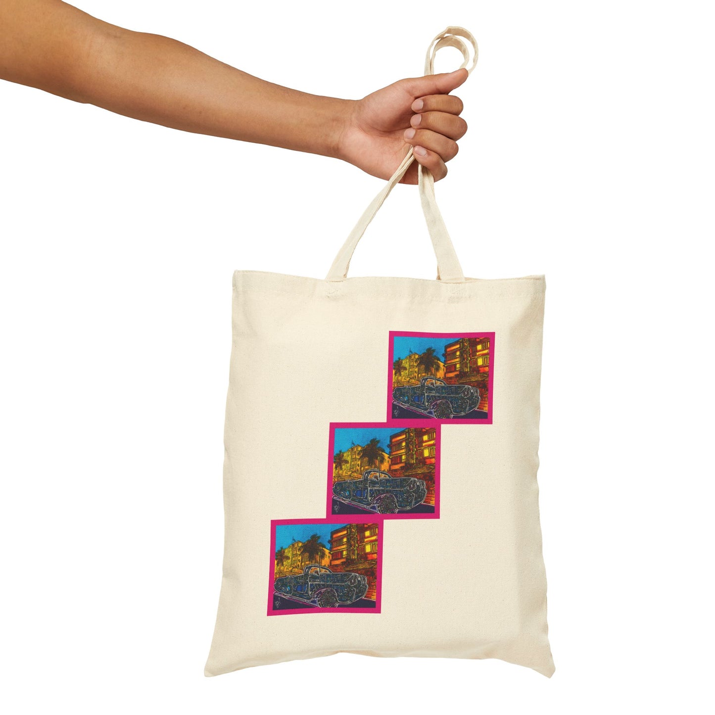 "Retro City" Tote Bag