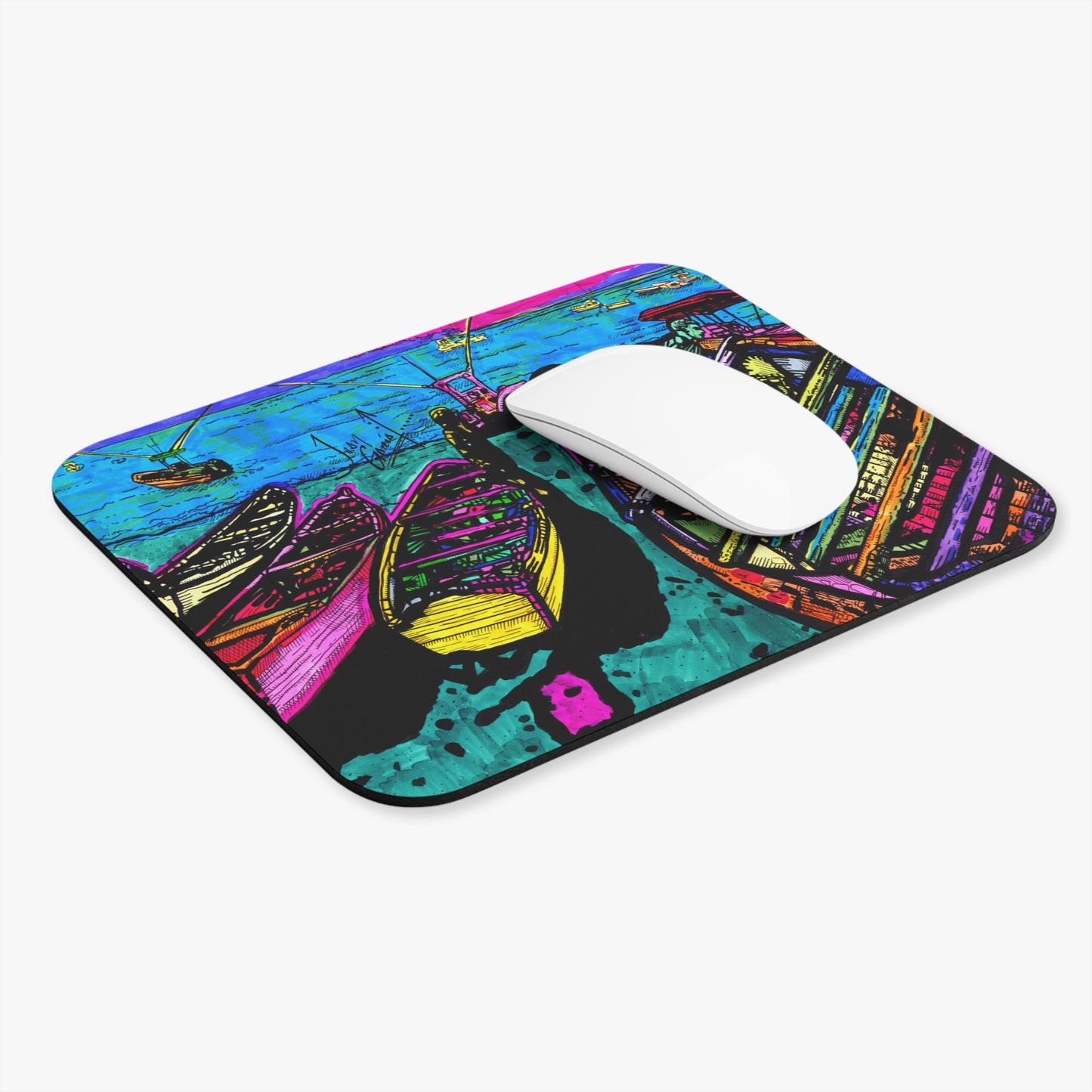 "Ships" Mouse Pad