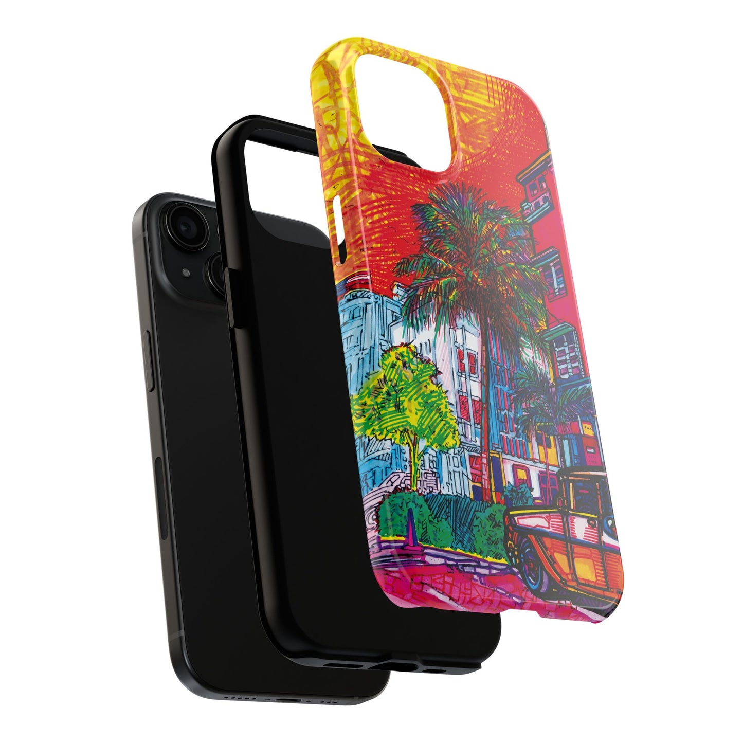 "Magical Sunset" Custom iPhone Case